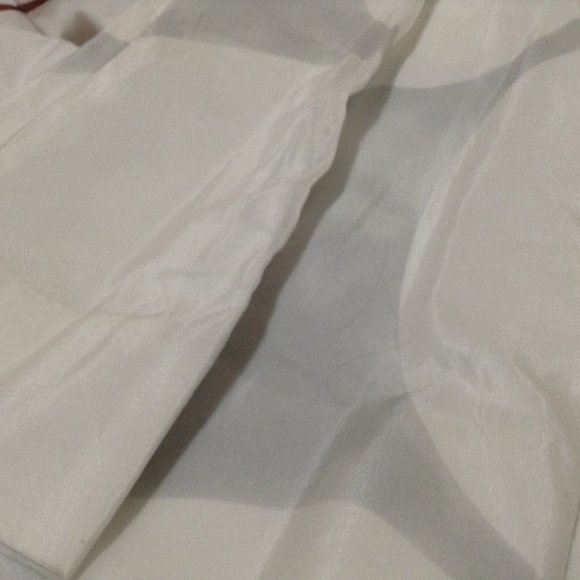 ✨5 for $30✨ Gap Off-White Soft Grey Pocket Dotted Skirt - Picture 3 of 11